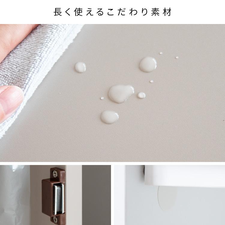 ゴミ箱 おしゃれ スリム ふた付き ダストボックス 角型 キッチン リビング ごみ箱 角形 蓋付き 30L 木製 ゴミ箱 ホワイト グレー