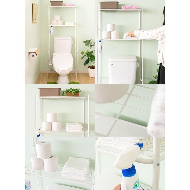 トイレラック スリム おしゃれ トイレ収納 収納ラック トイレ上ラック トイレ上収納 Miya 0751 Rt Kagle 通販 Yahoo ショッピング