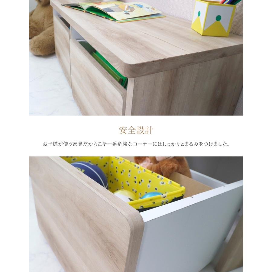ベンチ おもちゃ収納 ベンチ おしゃれ おもちゃ 収納 ラック リビング収納 ベンチ収納 収納ベンチ Mori Bench 400 So Kagle 通販 Yahoo ショッピング