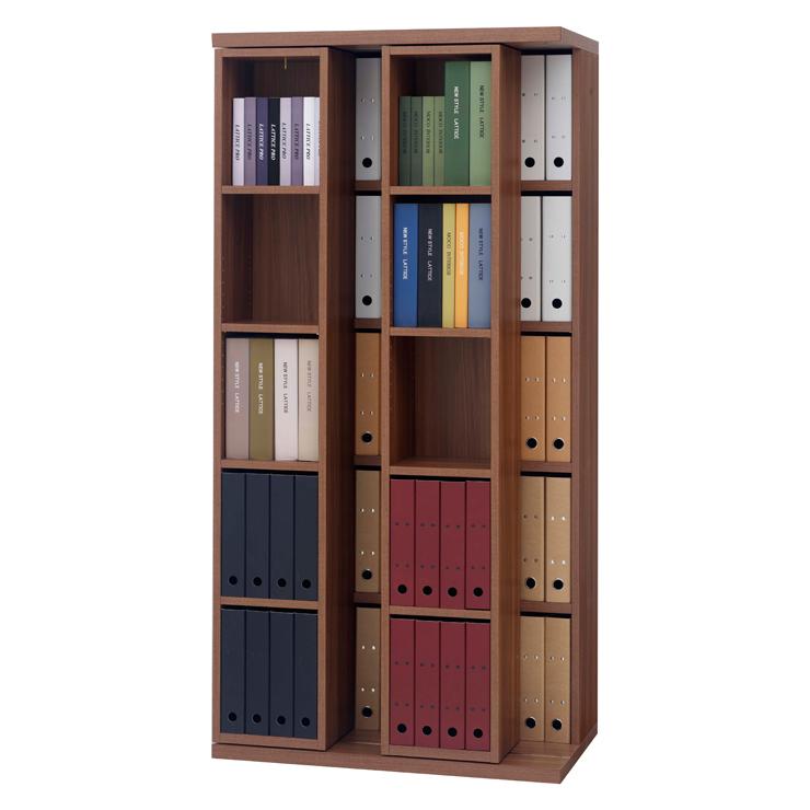 本棚 書棚 スライド 大収納量 スライド式 スライド本棚 完成品 大容量