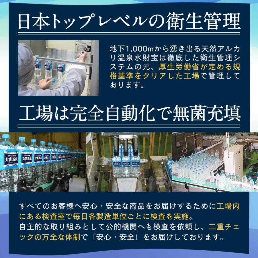 財宝 温泉水 20L 天然水 ミネラルウォーター｜kago-cyoku｜18