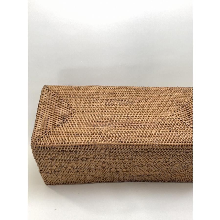 アタ雑貨 バリ島 エスニックインテリア 収納かご コスメBOX 裁縫箱