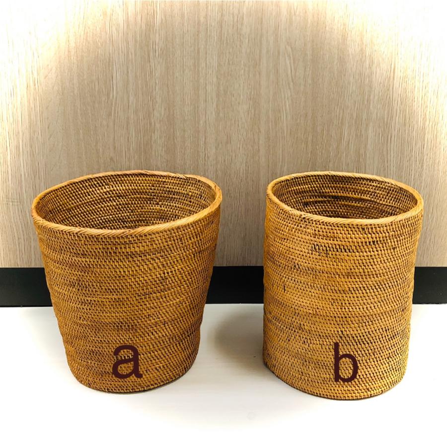 アタ雑貨 くずカゴ 収納ボックス 丸型 おしゃれインテリア