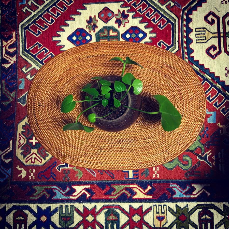 アタ雑貨 大判 ランチョンマット 幅50cm ランチマット モダン アジア