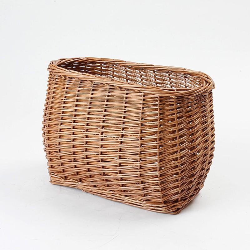 かごバッグ 当社オリジナル品 かご 楕円形かごバスケット 自転車前カゴ 装飾用 デコ 収納バスケット カゴバッグ レディース スリッパ入れ 高級 耐久性 D 34 D 34 アタバッグのkagocierge 通販 Yahoo ショッピング