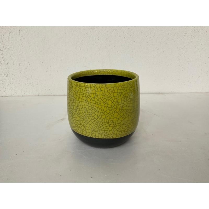 陶器鉢 クラックポット マスタード : 花郷園 KAGOEN NURSERY - 通販