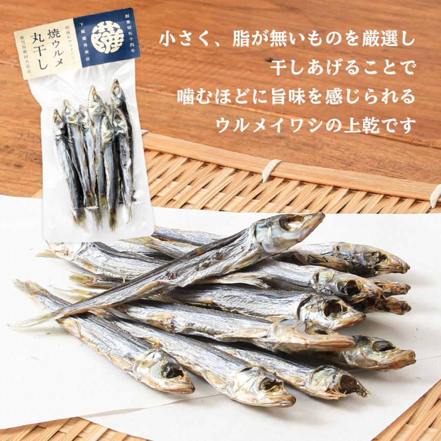 送料無料 [下園薩男商店] 丸干し 朝獲れウルメイワシ 焼ウルメ丸干し 20g/鹿児島/うるめいわし/丸干し/阿久根/旨味/香り/上乾 |  | 02