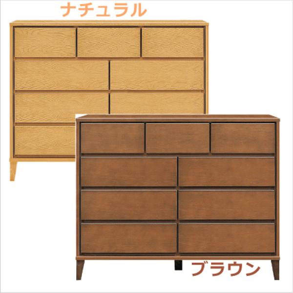 洋服箪笥 タンス 洋服箪笥 ローチェスト 120幅 幅120珊 4段 取り片づけるたんす お召しもの納める 箱組 脚付き添い人 日本製 北欧 木製 白いことオーク材 赤銅色 自然的 大川調度品
