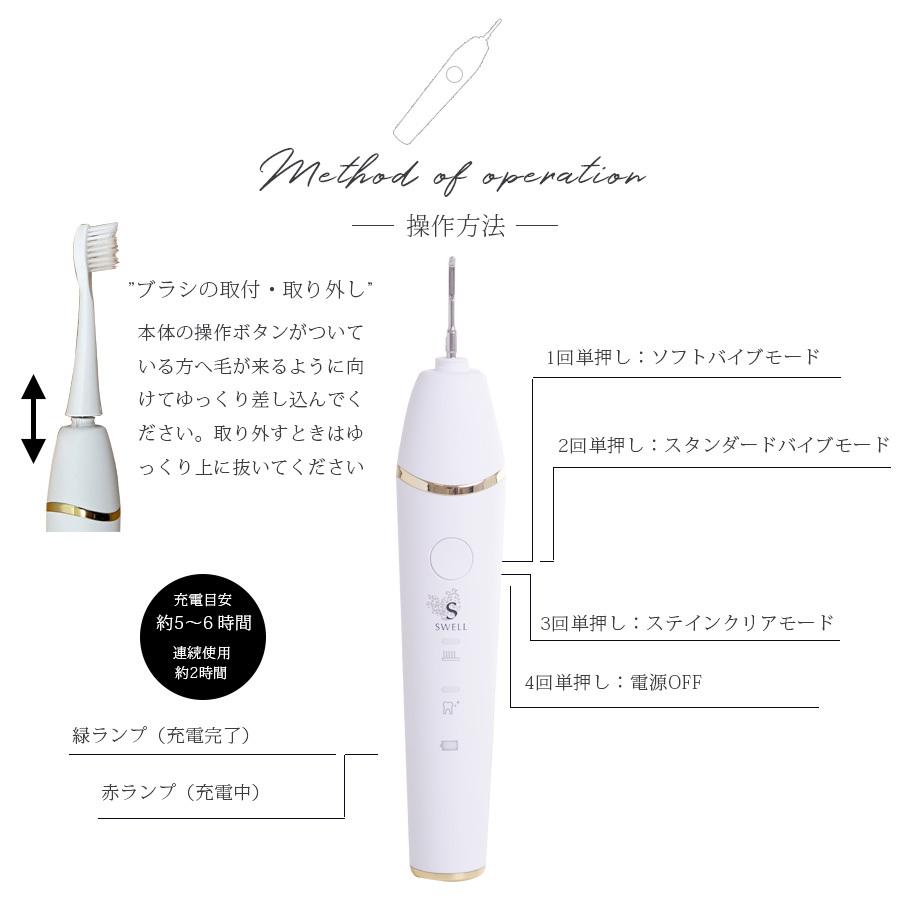 電動歯ブラシ シャイニーキャビテック 歯ブラシ 替え 自宅で出来る