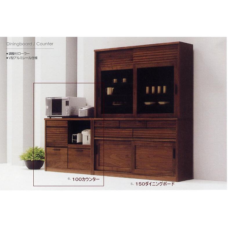 楽天市場 100cm 高さ Cm 高さ 80 89cm 食器棚 キッチンボード キッチン収納 収納家具 インテリア 寝具 収納の通販