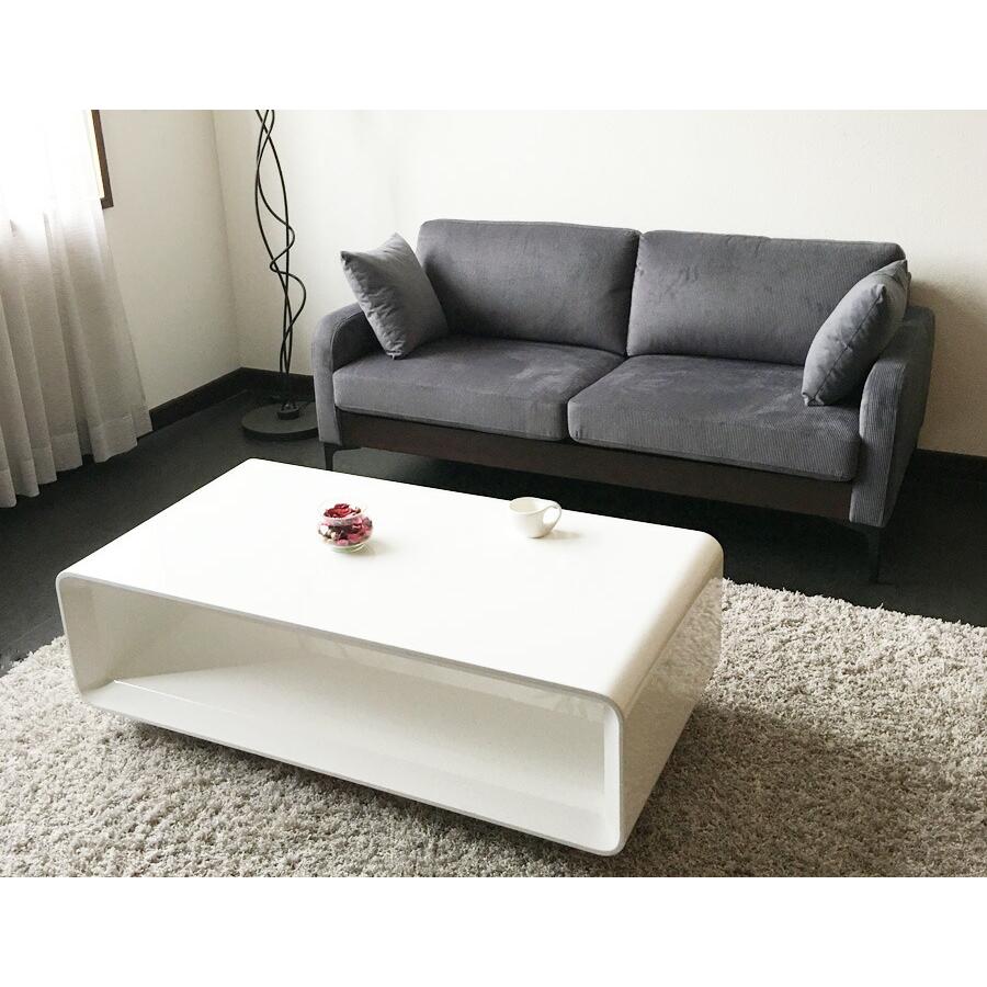 センターテーブル 光沢 高級 テーブル 幅120cm おしゃれ 白 ホワイト