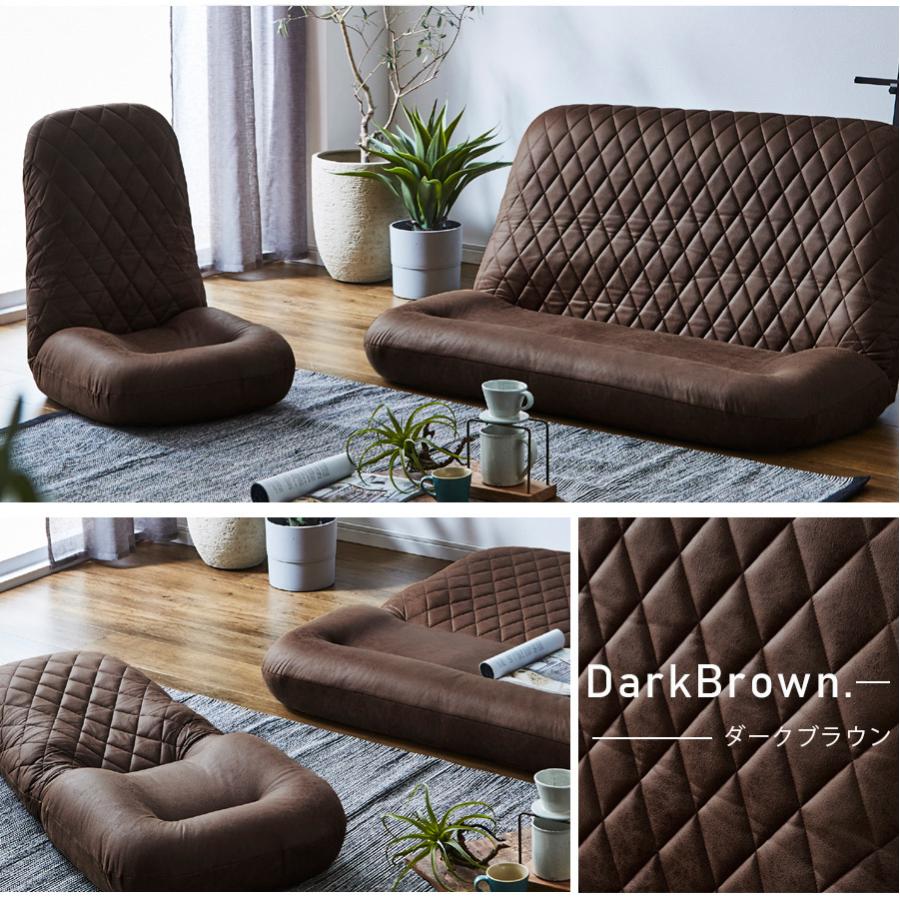 座椅子 おしゃれ 1人掛け 傷に強い レザーファブリック ソファ