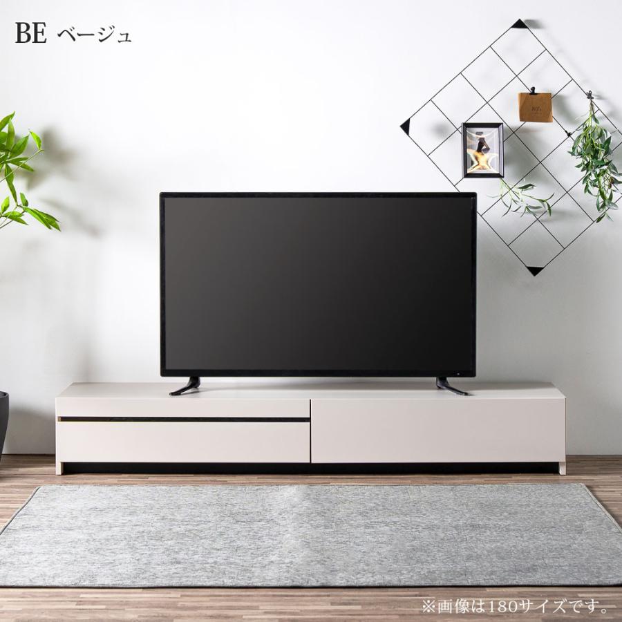 エナメル インテリア テレビ ボード 白 鏡面 テレビ台 白 完成品 の