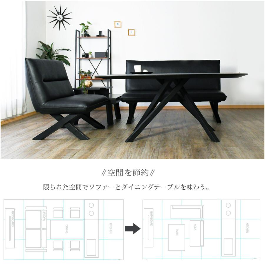 ダイニングテーブルセット リビングダイニングセット 4点セット モダン 石目 セラミック柄 おしゃれ 3人