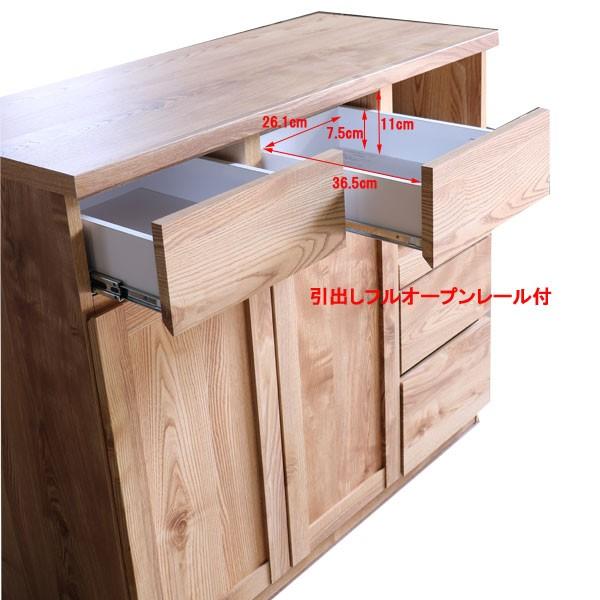 レンジ台 レンジボード カウンター レンジラック キッチン家電収納 収納家具 105幅 幅105cm 木製 コンセント付 北欧 モダン ナチュラル ブラック 強化シート_1