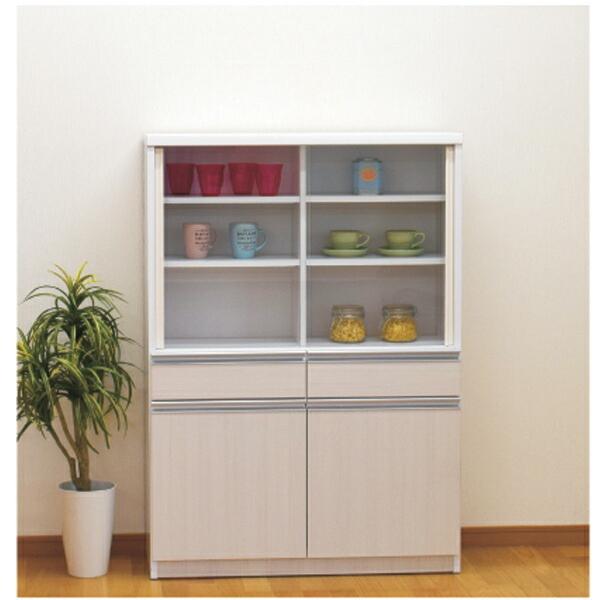 保障できる 食器棚 ダイニングボード キッチンボード 90幅 幅90 カップボード 食器収納 引き戸 引戸タイプ 開き戸 ガラス扉 日本製 北欧 モダン ホワイト 大川家具 最安値に挑戦 Blog Lonolife Com