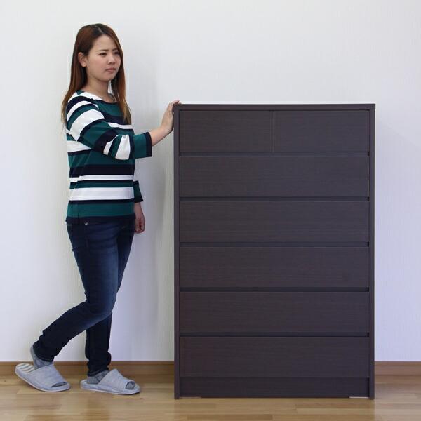 チェスト 幅80 ハイチェスト タンス 箪笥 洋服ダンス 洋風 国産 日本製 完成品 整理タンス 収納タンス 収納家具 整理ダンス 収納チェスト ブラウン 北欧 Nmk Kod 大川家具matsumoto 通販 Yahoo ショッピング
