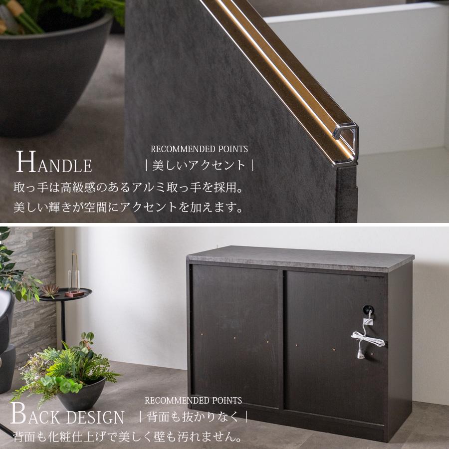 送料込 美品　完成品　キッチンカウンター レンジ台　120cm キッチンカウンター 国産 完成品 幅120cm レンジ台 キッチン収納