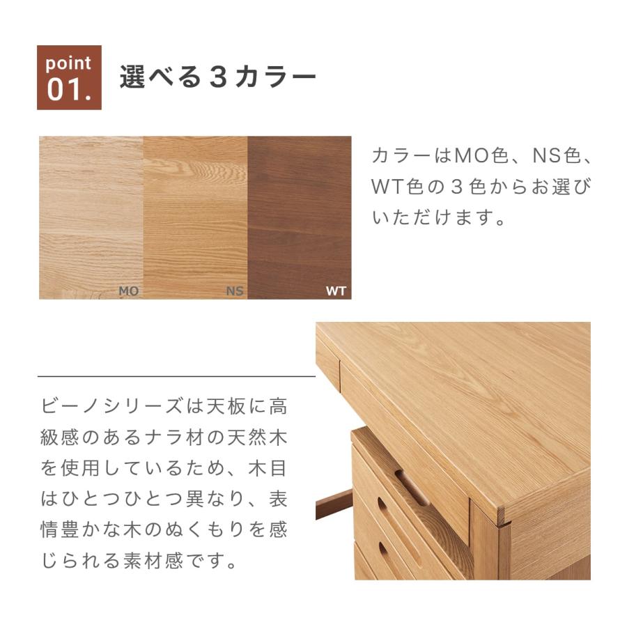 コイズミファニテック デスクワゴン おしゃれ シンプル キャスター付き