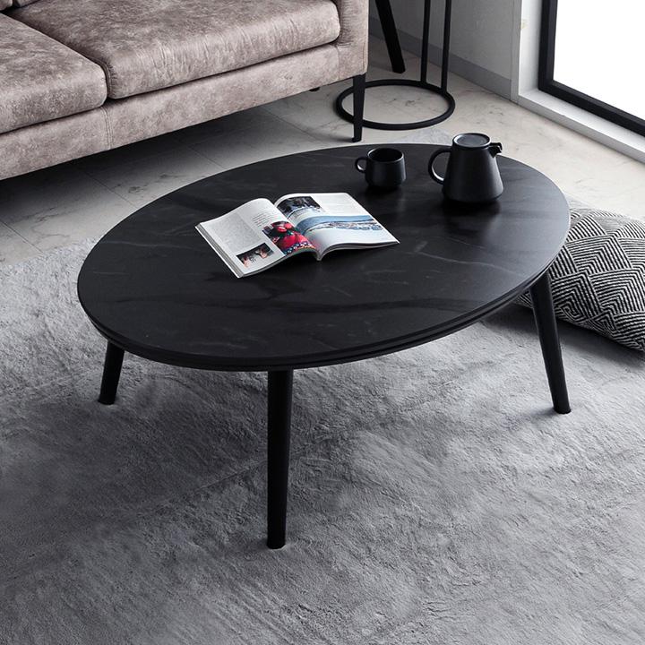 こたつ台 75×105cm コペルタ コタツ こたつテーブル 楕円形こたつ