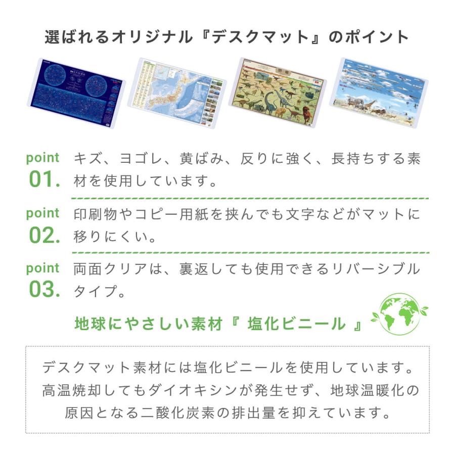 コイズミファニテック デスクマット 透明 学習机 ポケモン