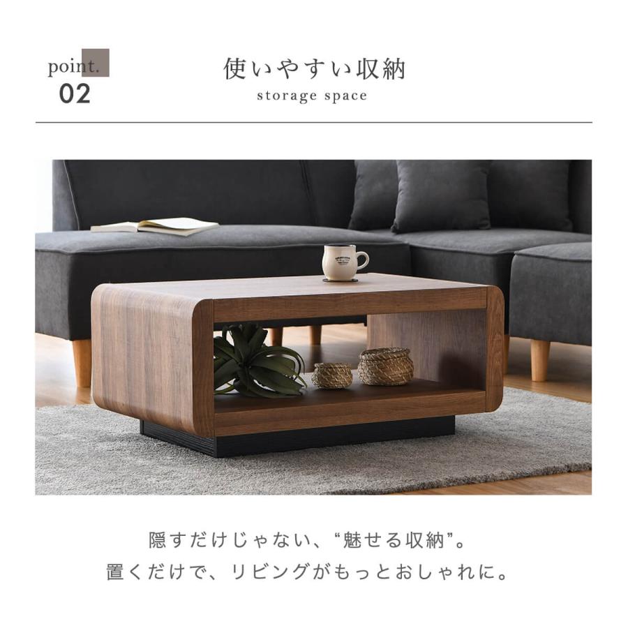 センターテーブル リビングテーブル ローテーブル 幅80cm 大理石調