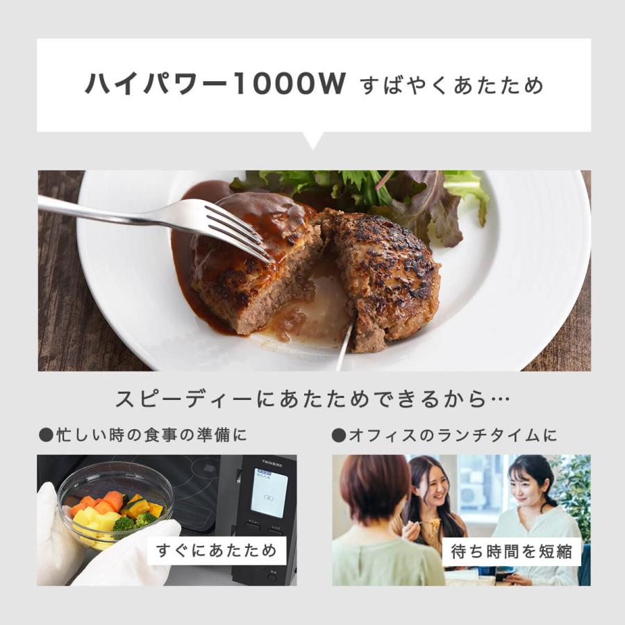 ツインバード 電子レンジ フラット 単機能 レンジ 1000w ツインバード 電子レンジ フラット 単機能 レンジ 1000w