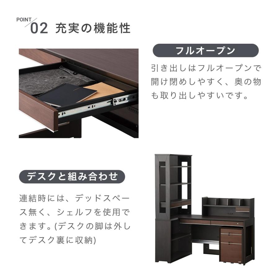 かたかた コイズミ 学習机 ② (シェルフ、ワゴンは別売りです