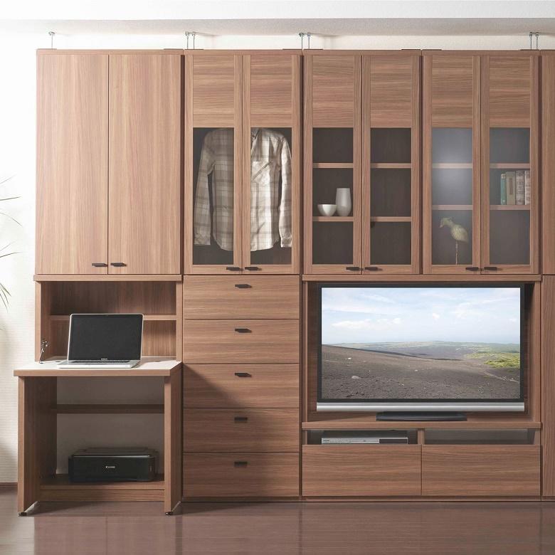 フナモコ（FUNAMOCO） リビングシェルフ オープン棚 幅90cm 高さ114cm