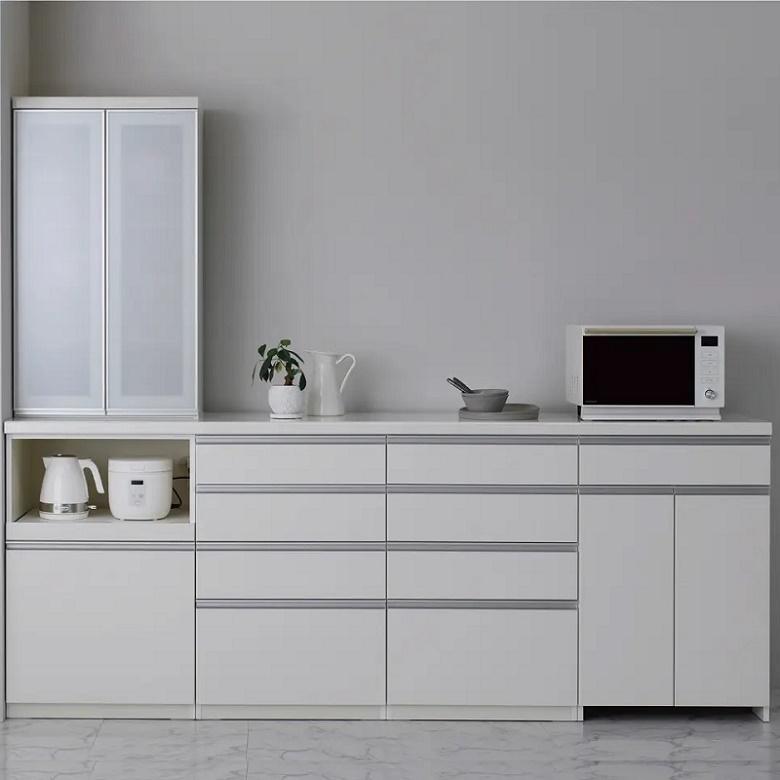 パモウナ 食器棚 幅170 パモウナ 食器棚 天板 幅170cm キッチン家具 カウンタートップ