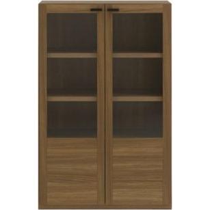 LIVING SHELF（リビングシェルフ）棚 ガラス戸タイプ GFD-74 【フナモコ】多用途木製棚