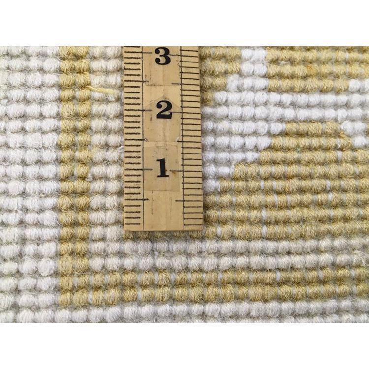 アクセント ラグ 絨毯 カーペット シルク 中国段通 約3畳 約195