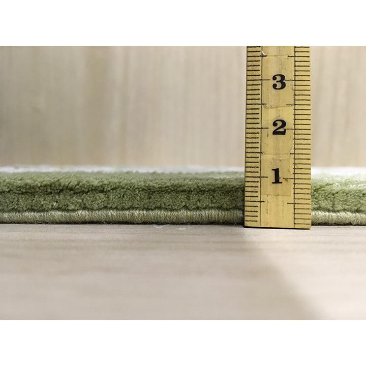 アクセント ラグ 絨毯 カーペット シルク 中国段通 約3畳 約167×244cm