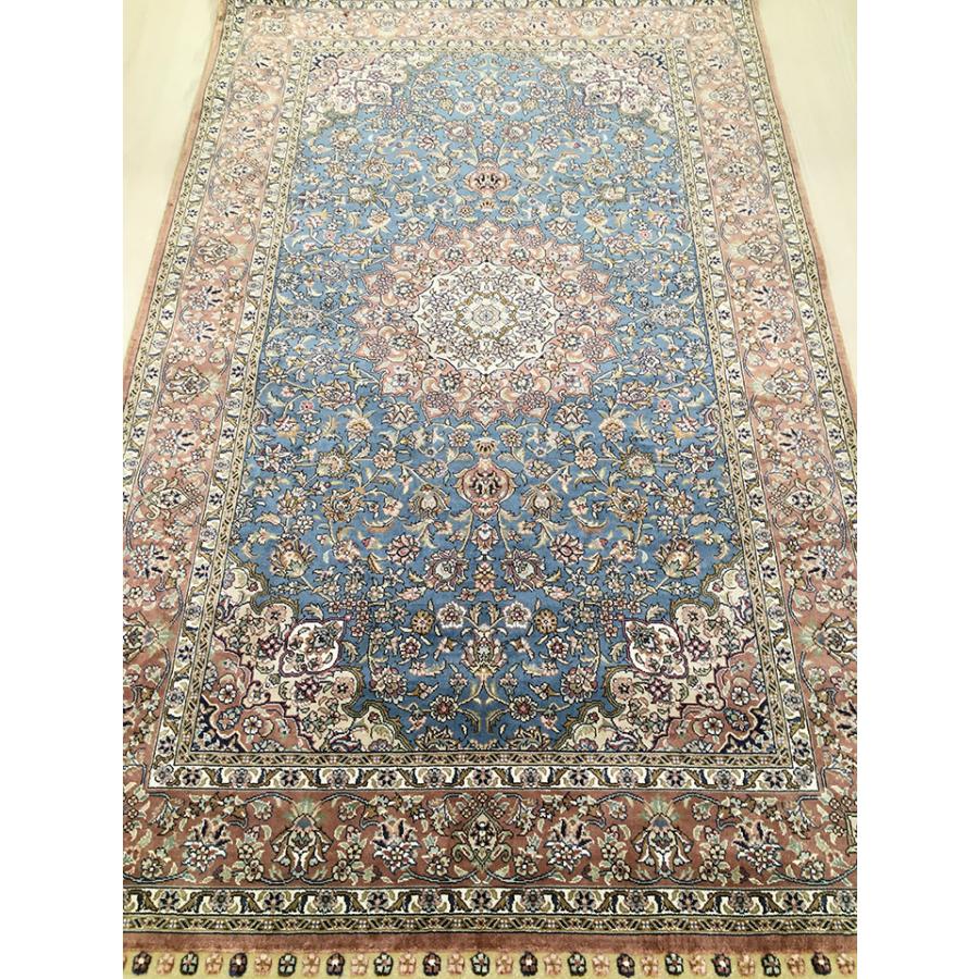 アクセント ラグ 絨毯 カーペット 玄関マット シルク 鎮平 中国