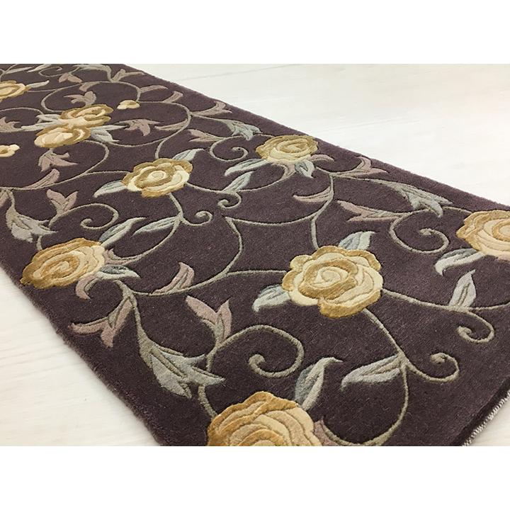 玄関マット キッチンマット ランナー ロングマット かまち ウール