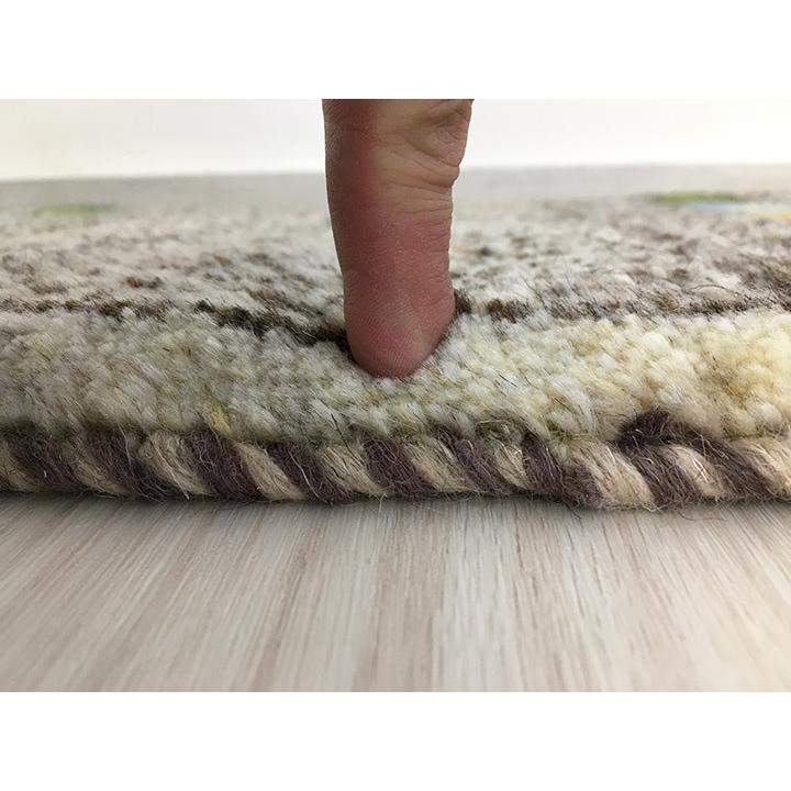 Nページ ギャッベ ベビーマット 約41.5×62cm 16633】GABBEH・ギャッペ(ギャべ