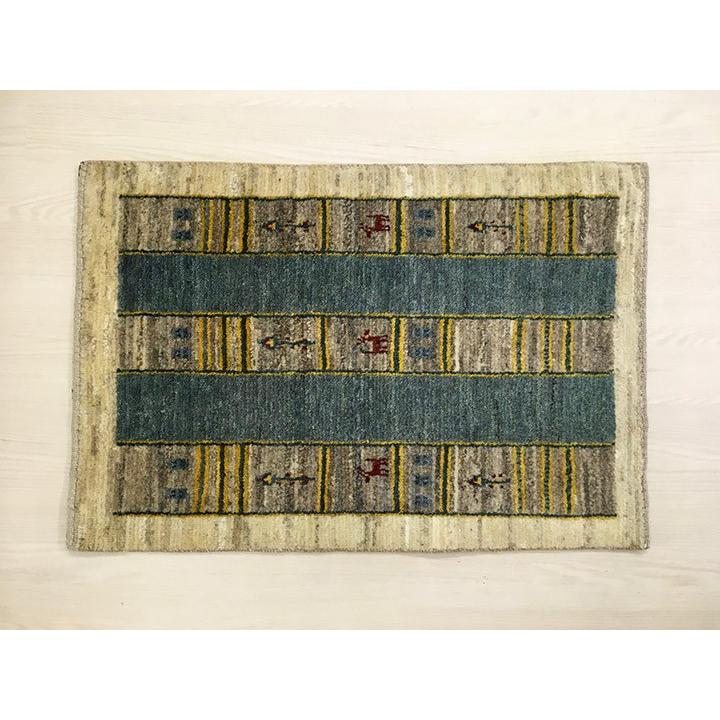 ギャッベ 玄関マット 約58×86cm BT10268】GABBEH・ギャッペ(ギャべ