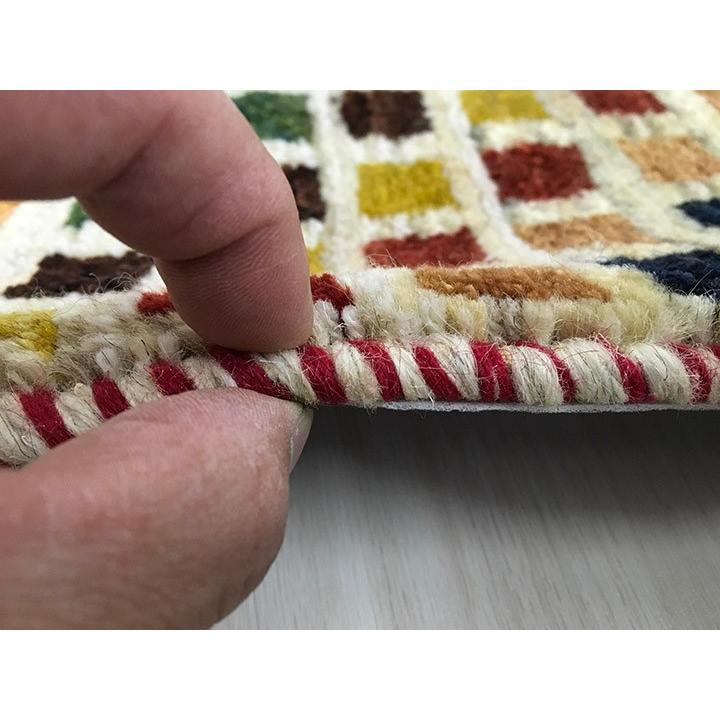 ギャッベ 玄関マット 約63×84cm 3216】GABBEH・ギャッペ(ギャべ