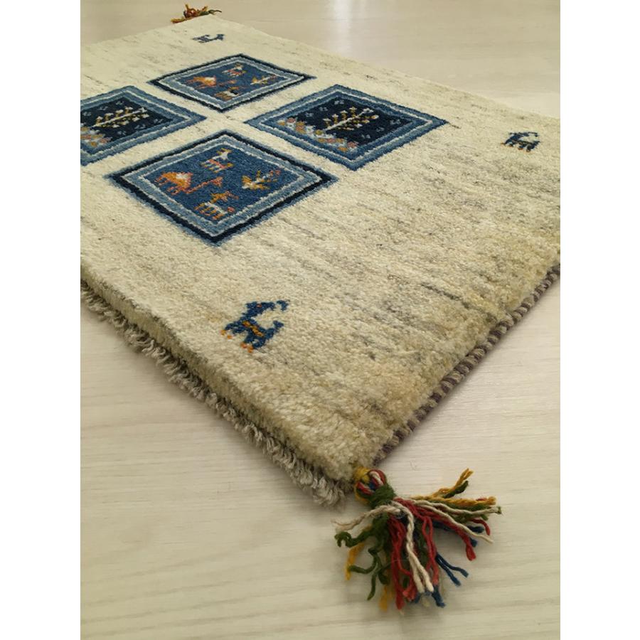 ギャッベ　絨毯　カーペット 楽天市場】伝統手織り ギャッベ イラン製 ウール ギャベ ラグ 約166