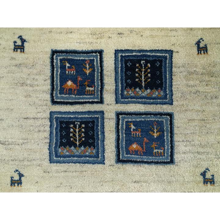 ギャッベ 玄関マット 約60×91cm 15832】GABBEH・ギャッペ(ギャべ