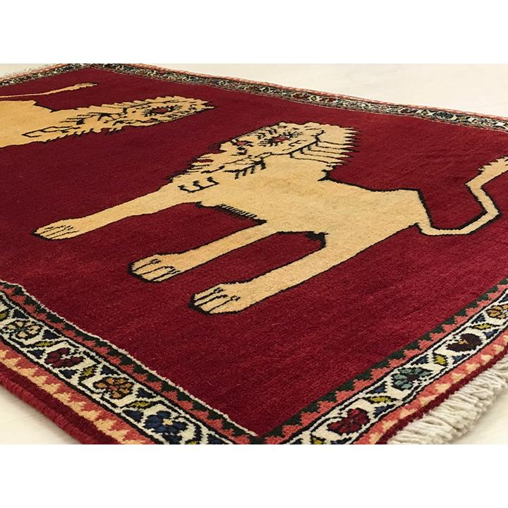 ギャッベラグ Happy is your own】GABBEH・ギャッペ(ギャべ)・イラン製