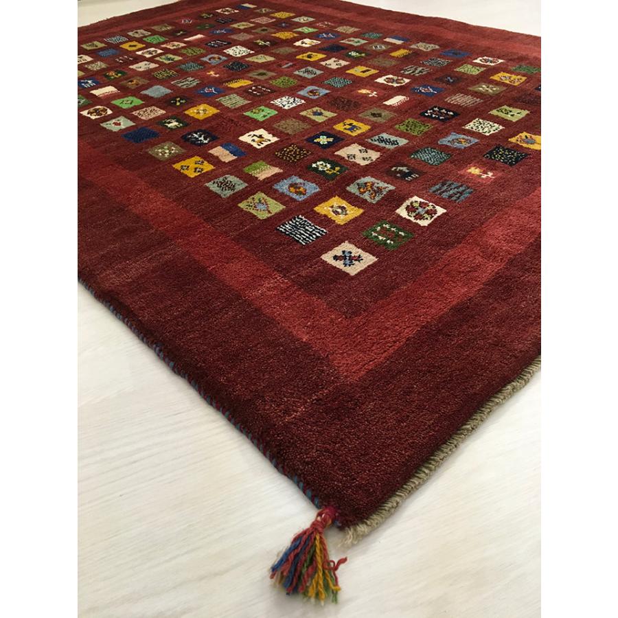 ギャッベラグ 約149×195cm BT12490】GABBEH・ギャッペ(ギャべ)・イラン