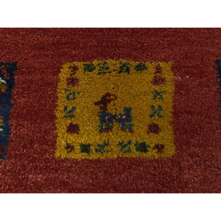 ギャッベラグ 約155×194cm 12044】GABBEH・ギャッペ(ギャべ)・イラン製