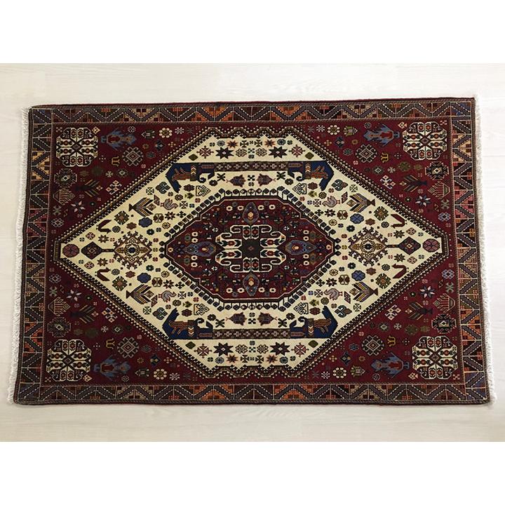 ペルシャラグ 約102×154cm 13697】GABBEH・ギャッペ(ギャべ)・イラン製