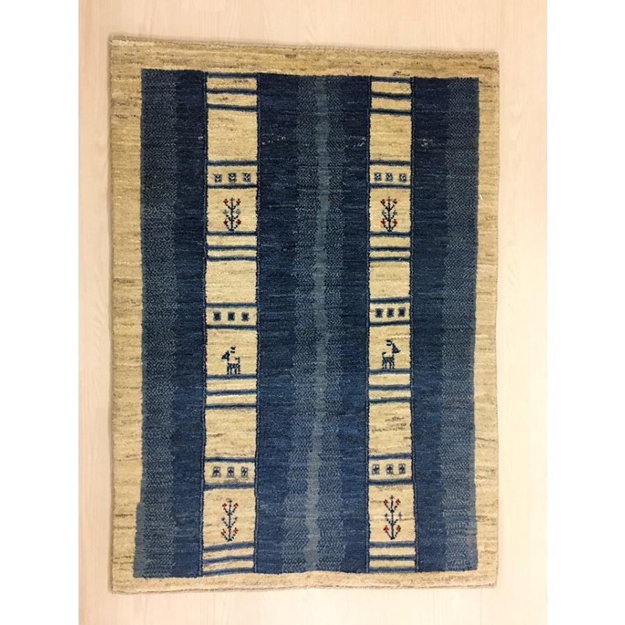ギャッベラグ　80×120 ギャッベラグ 10239】GABBEH・ギャッペ(ギャべ)・イラン製 約84×120cm ラグ・カーペット