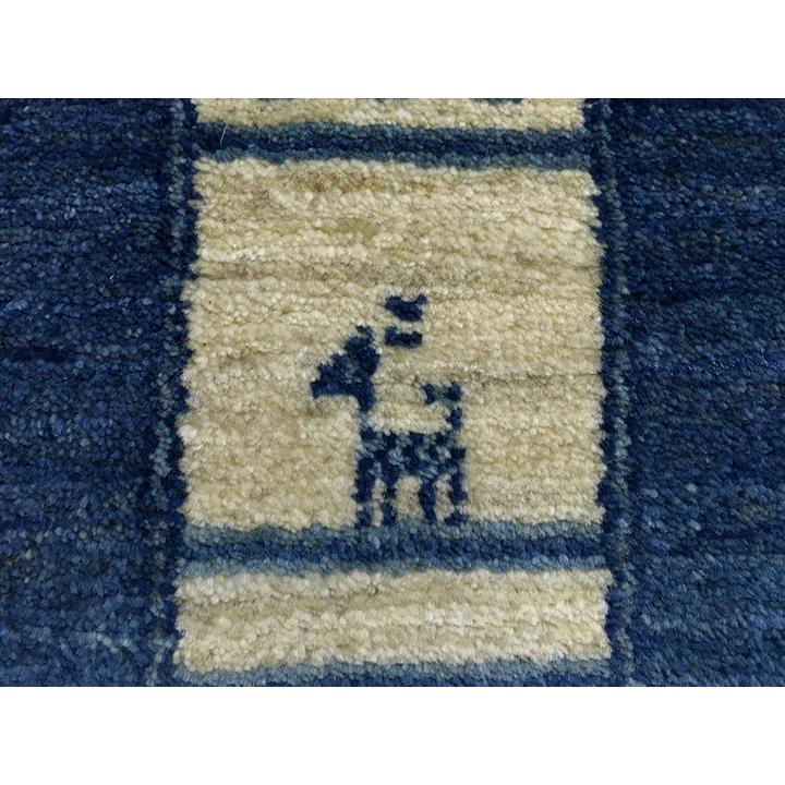 ギャッベラグ 約84×120cm 10239】GABBEH・ギャッペ(ギャべ)・イラン製