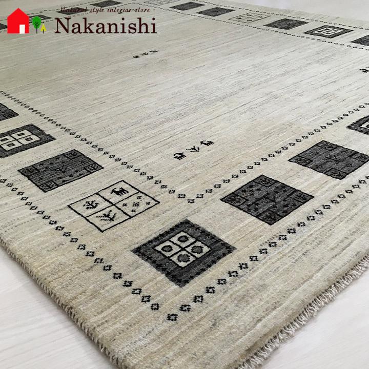 ギャッベラグ 約148.5×196cm この夢をなぞって】GABBEH・ギャッペ(ギャ