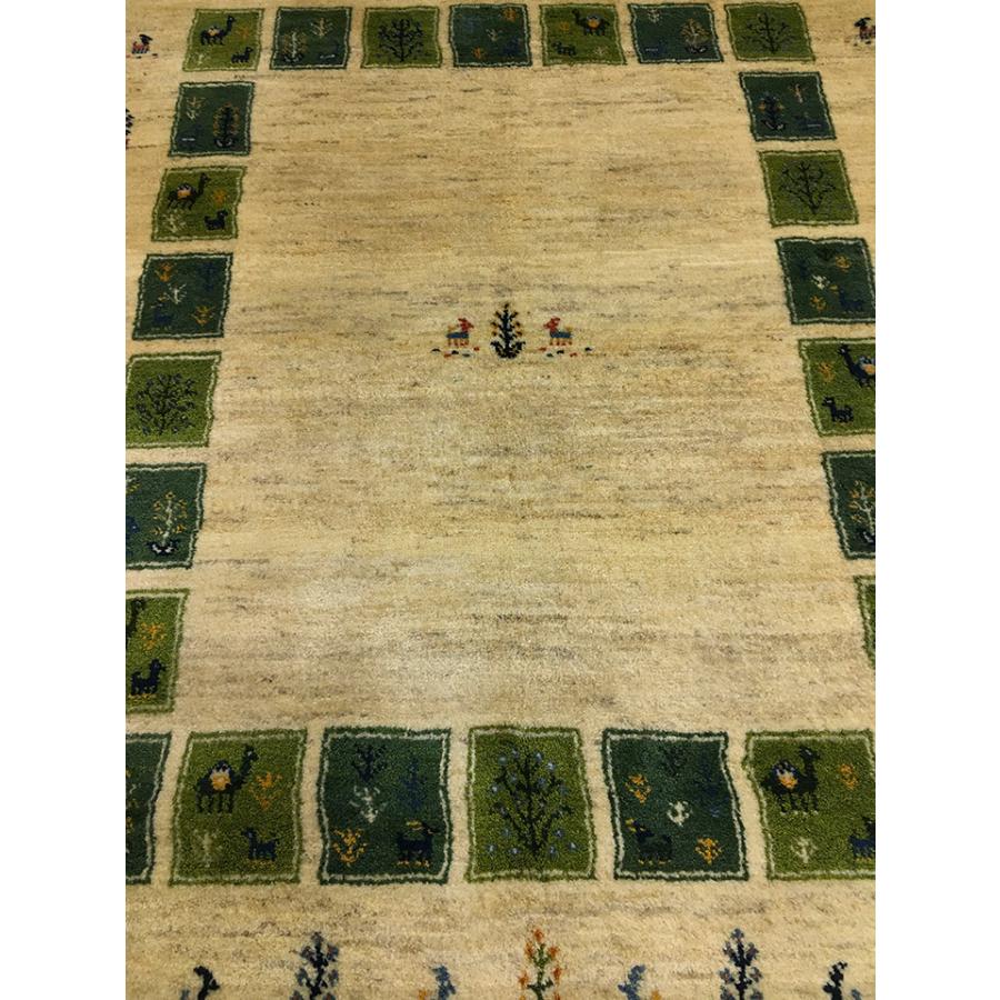 ギャッベラグ 約154×194cm 優駿】GABBEH・ギャッペ(ギャべ)・イラン製