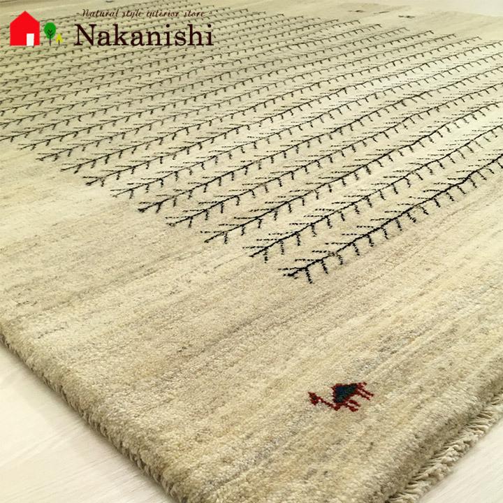 ギャッベラグ 約151×203cm 雪解け】GABBEH・ギャッペ(ギャべ)・イラン