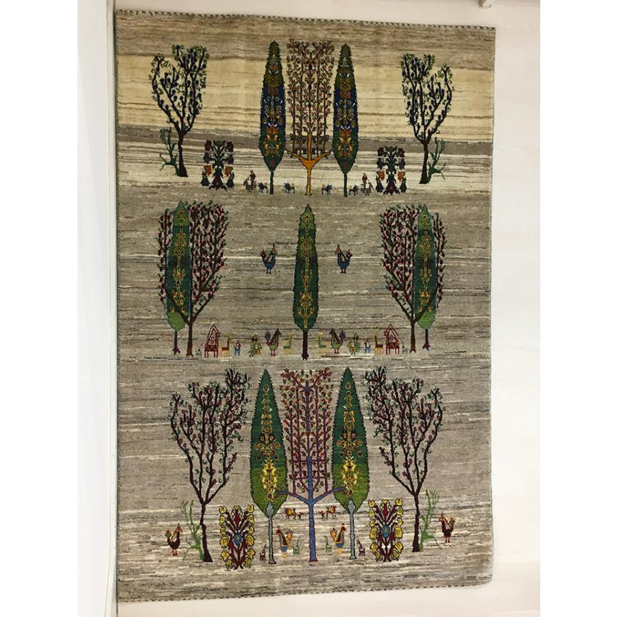 ギャッベラグ 約165.5×248.5cm 森の音楽隊】GABBEH・ギャッペ(ギャべ